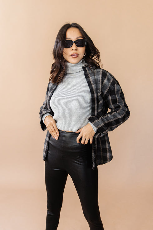 Glow Up Sweater // Gray